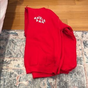 Red The Apple Pan Hoodie